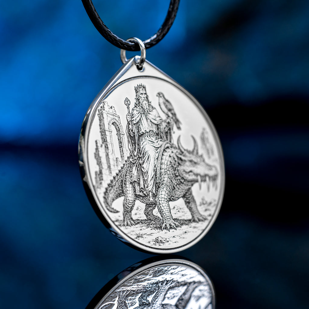 Vassago Seal Pendant: Demon of Prophecy, Hidden Things, Lost Knowledge, Ars Goetia Talisman
