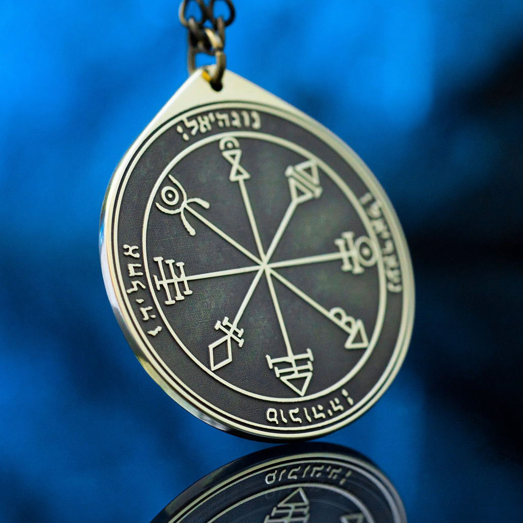 The First Pentacle of Venus pendant Solomon kabbalah amulet talisman seal goetia occult magic lemegeton