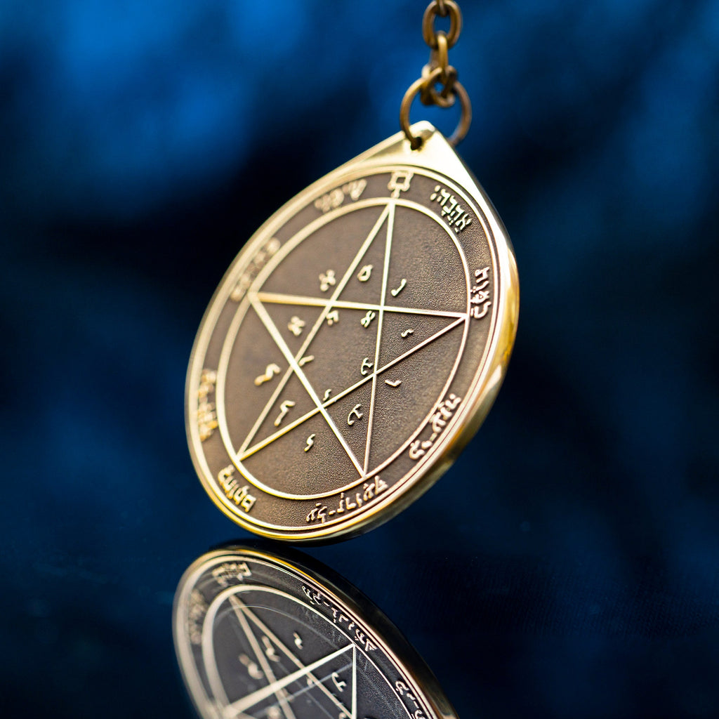 The Second Pentacle of Venus pendant Solomon kabbalah amulet talisman seal goetia occult magic lemegeton