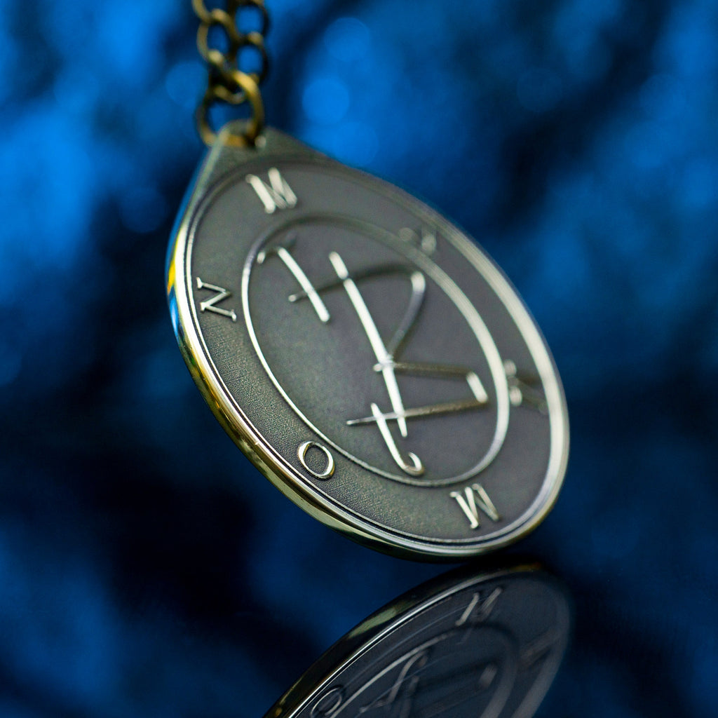 Mammon Seal Pendant: Lesser Key of Solomon Amulet