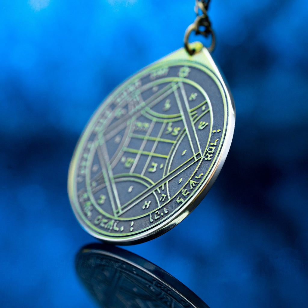 The Fourth Pentacle of Venus pendant Solomon kabbalah amulet talisman seal goetia occult magic lemegeton