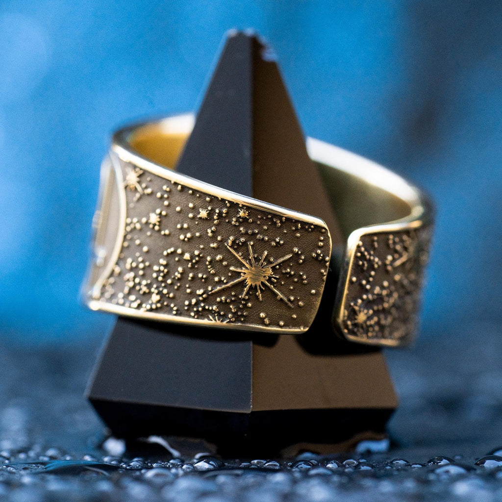 Goetia Seventh Pentacle of Jupiter Ring: Kabbalah Solomon Amulet