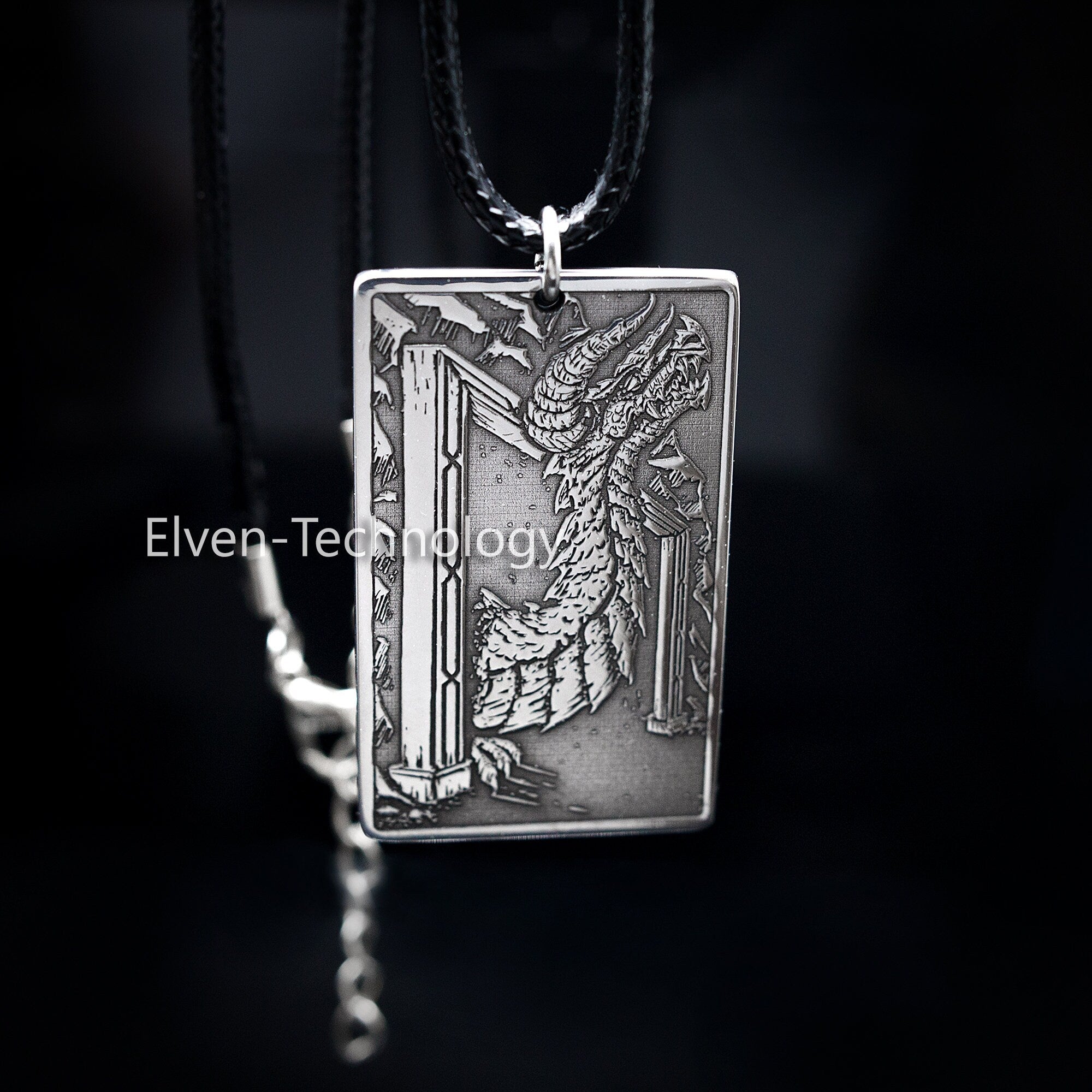 Uruz Rune for Raw Physical Power Celtic Dragon Elder Futhark Rune viking magic amulet kabbalah pendant talisman