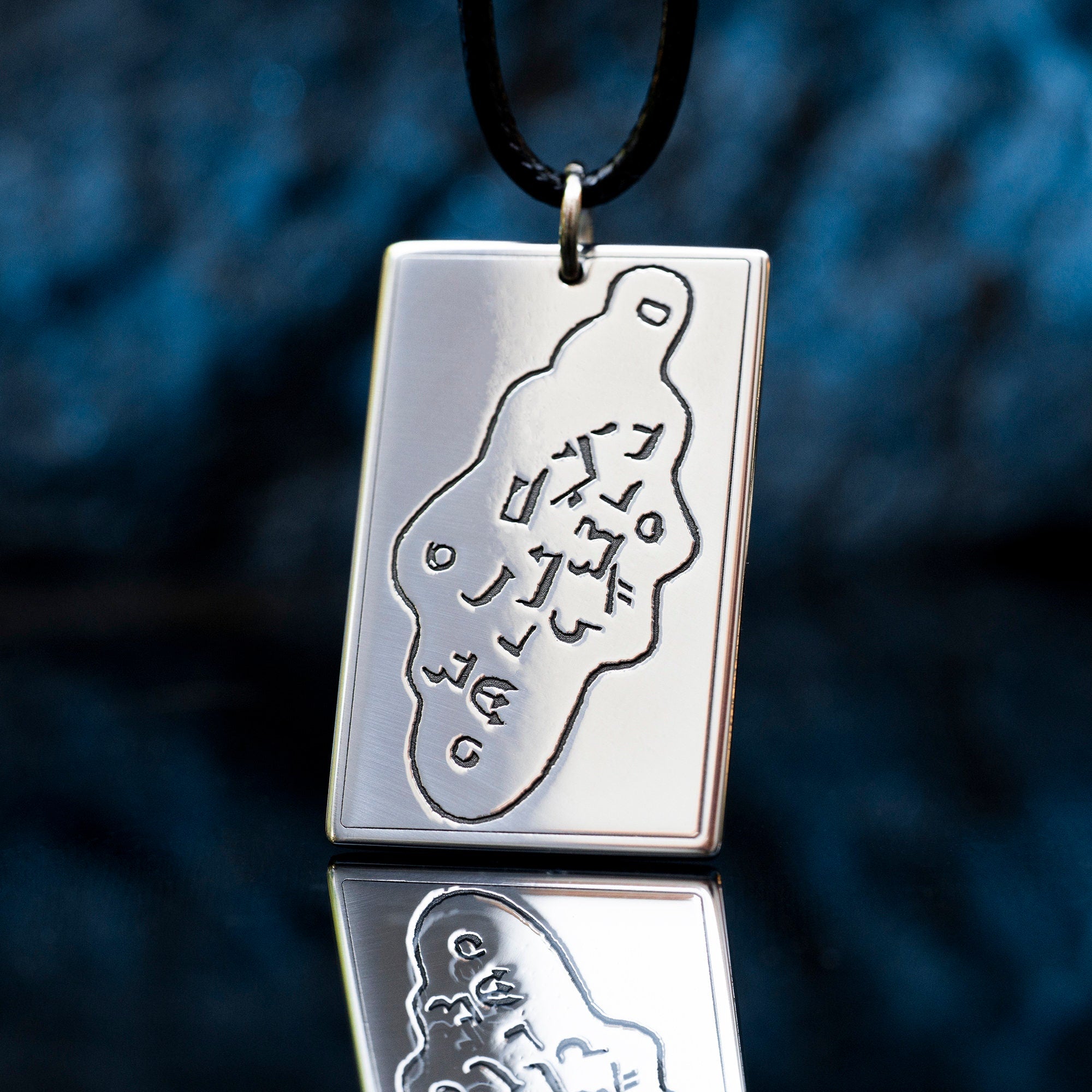 Kabbalah Pendant: Breastplate of Moses Amulet, Stainless Steel