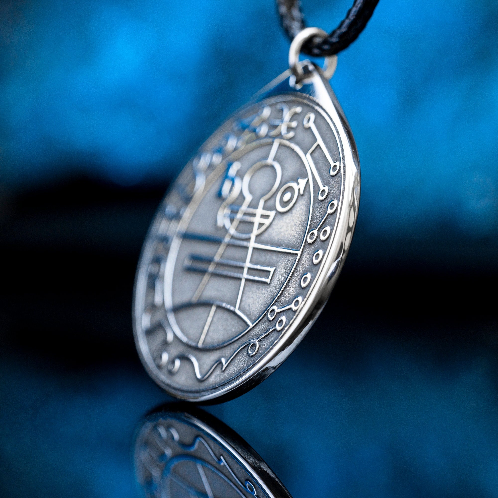 Secret Seal of Solomon Pendant: Goetia Kabbalah Amulet Magic