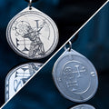 King Buer Seal Pendant: Demon of Healing, Solomon Kabbalah Occult Talisman