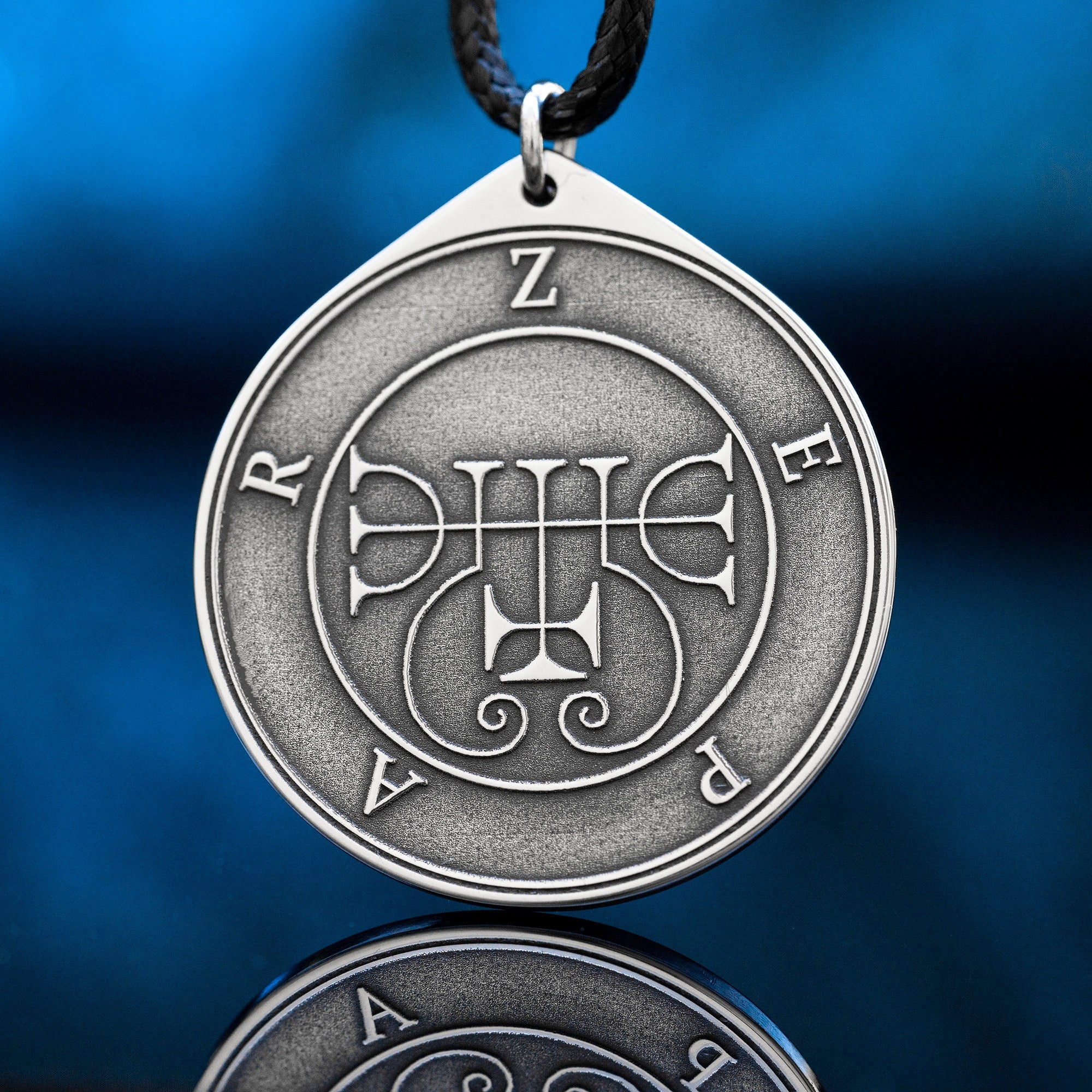Zepar Seal Pendant: Demon of Love and Passion, Goetia Solomon Kabbalah Amulet