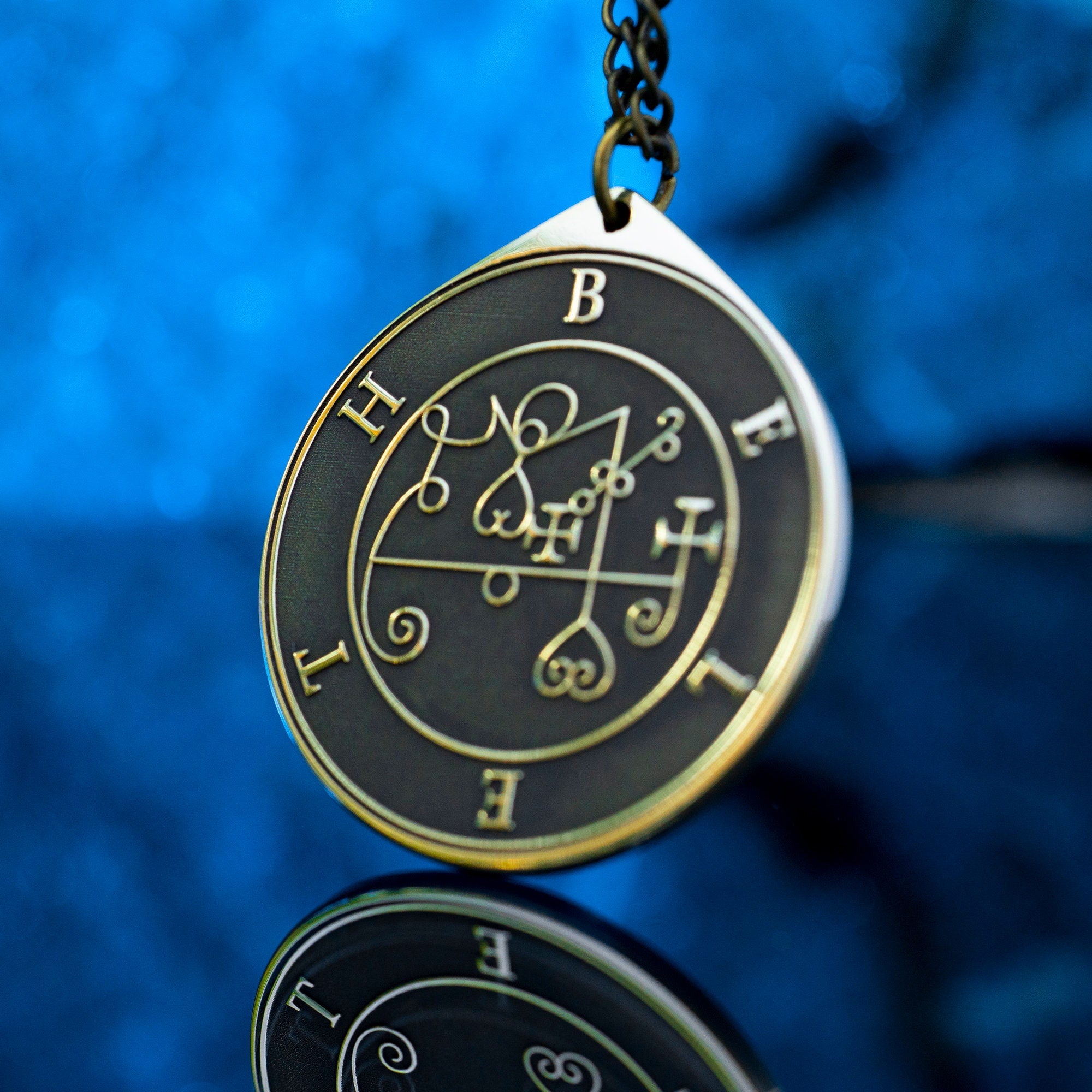 King Beleth Seal Pendant: Lesser Key of Solomon Amulet