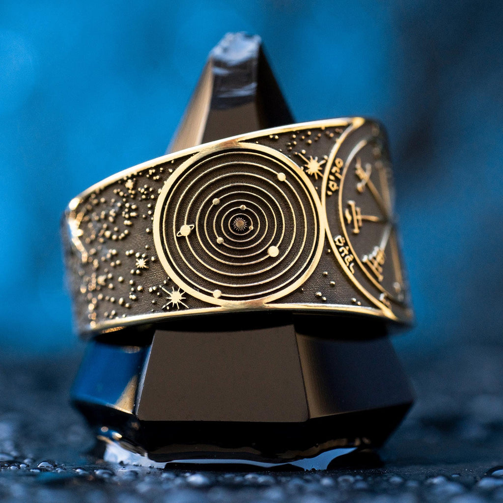 Goetia Seventh Pentacle of Jupiter Ring: Kabbalah Solomon Amulet