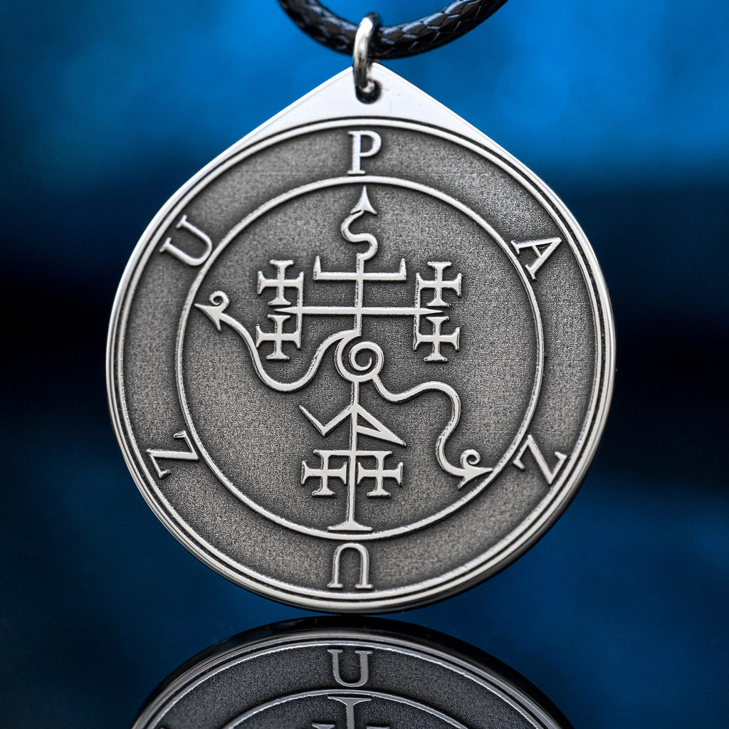 Pazuzu - Demon King of Wind and Storms, Sumerian and Assyrian demon pendant Mesopotamian Seal protection empowerment talisman occult magic