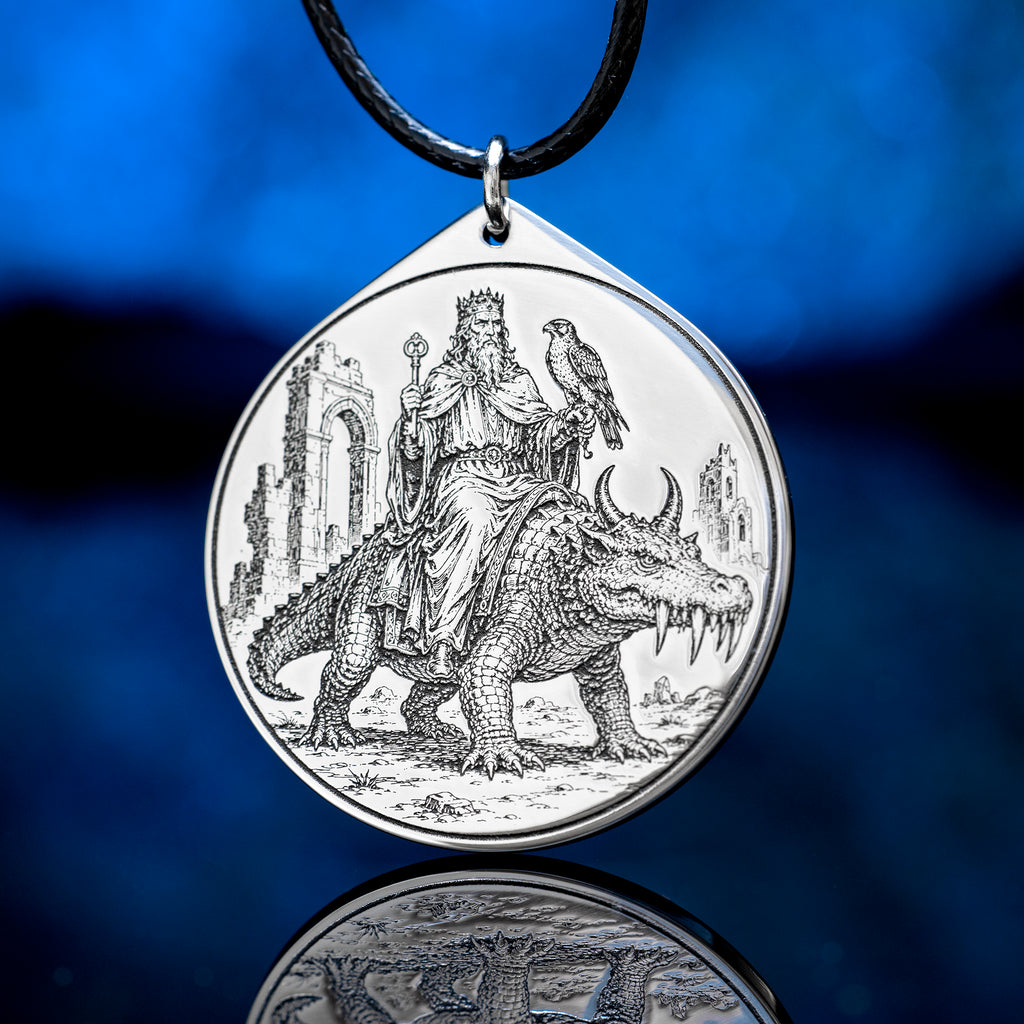 Vassago Seal Pendant: Demon of Prophecy, Hidden Things, Lost Knowledge, Ars Goetia Talisman