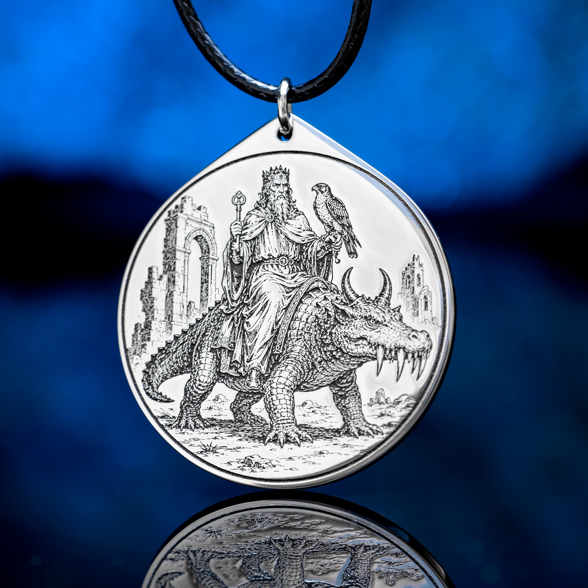 Vassago Seal Pendant: Demon of Prophecy, Hidden Things, Lost Knowledge, Ars Goetia Talisman