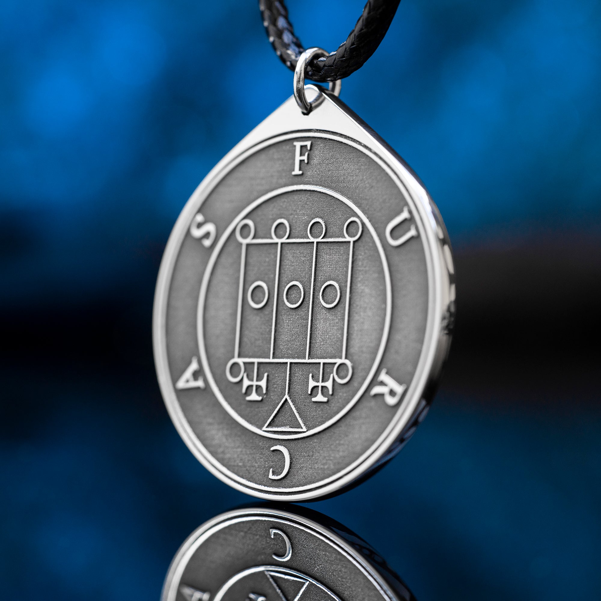 Furcas Seal Pendant: Talisman of Wisdom and Eloquence, Goetia magic amulet