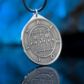 Alloces Seal Pendant: Demon of Astronomy and Sciences, Goetia Solomon Kabbalah Amulet
