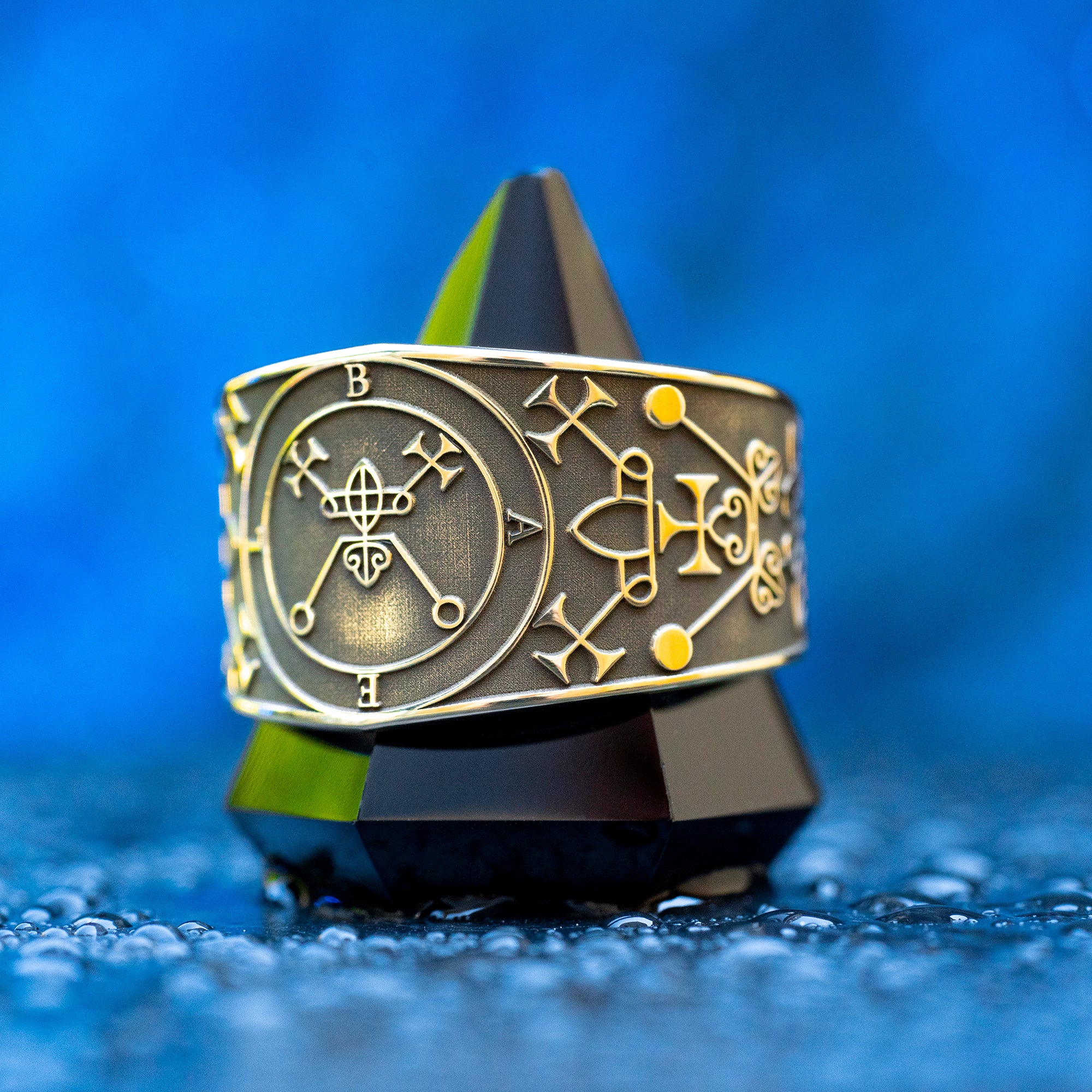 Bael Seal Ring: Demon of Invisibility, Concealment, Hidden Power, Ars Goetia Solomon Talisman