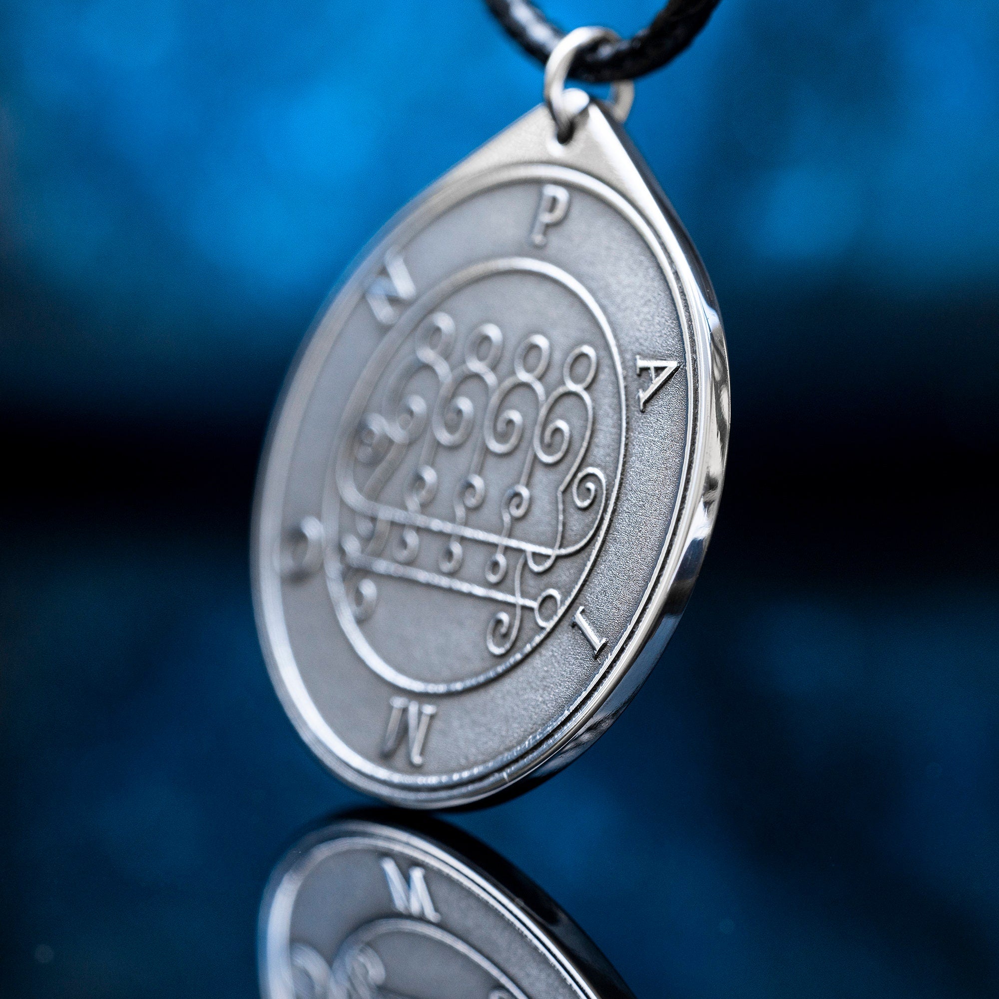 King Paimon Seal Pendant: Lesser Key of Solomon Amulet