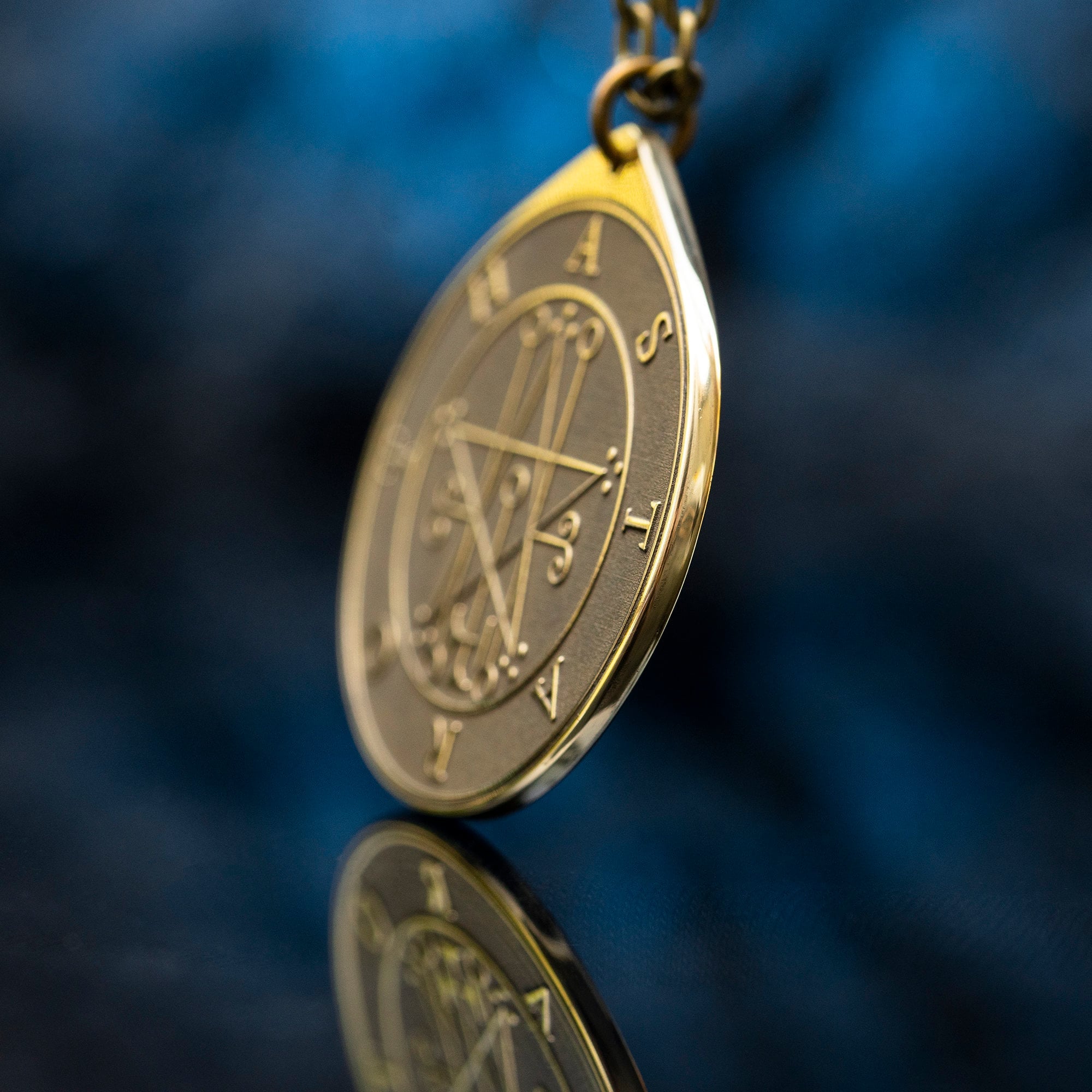 Astaroth Seal Pendant: Demon of Prophecy and Revelation, Solomon Goetia Kabbalah Occult Talisman