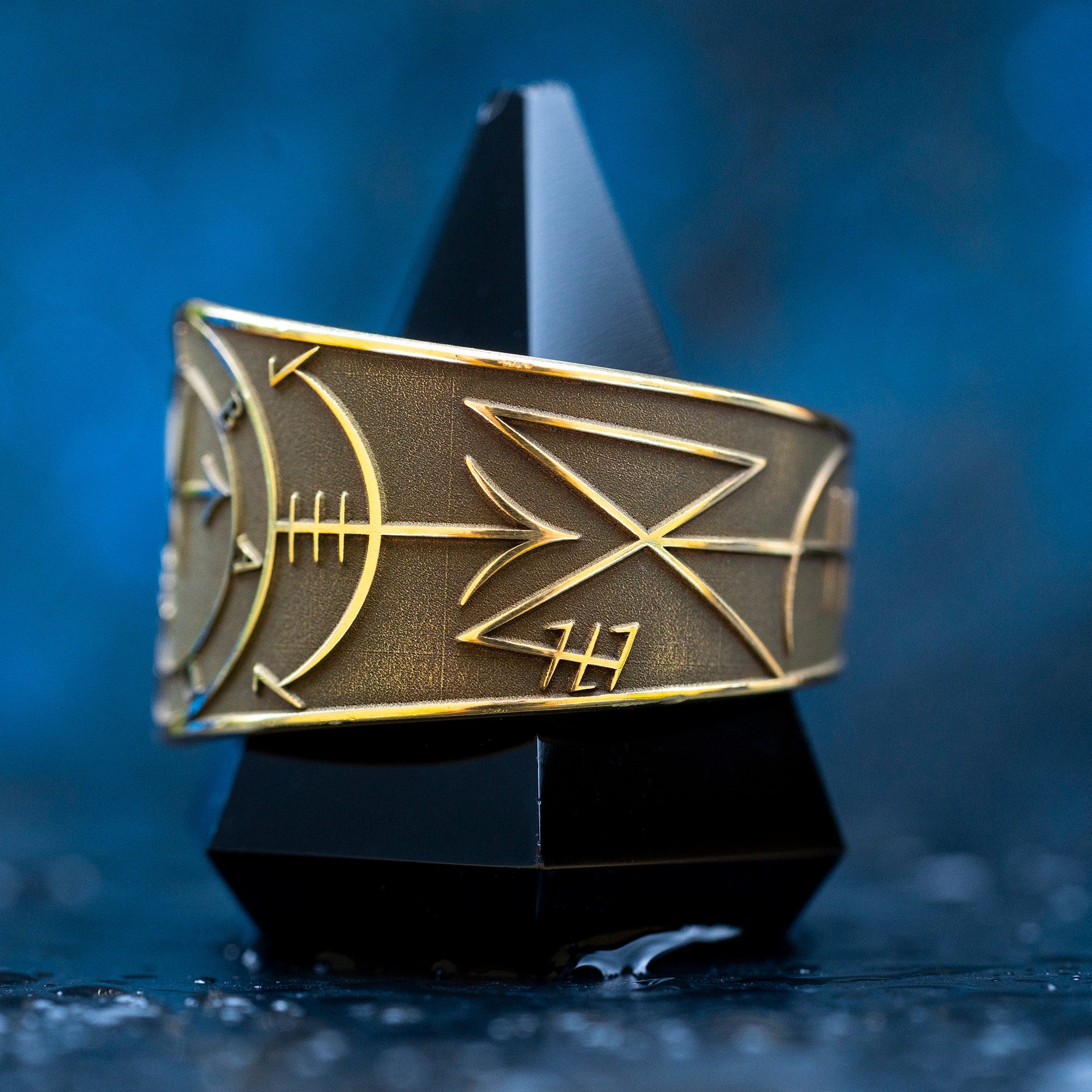 Abaddon Seal Ring: Demon of the Abyss and Destruction, Apollyon Occult Solomon Goetia