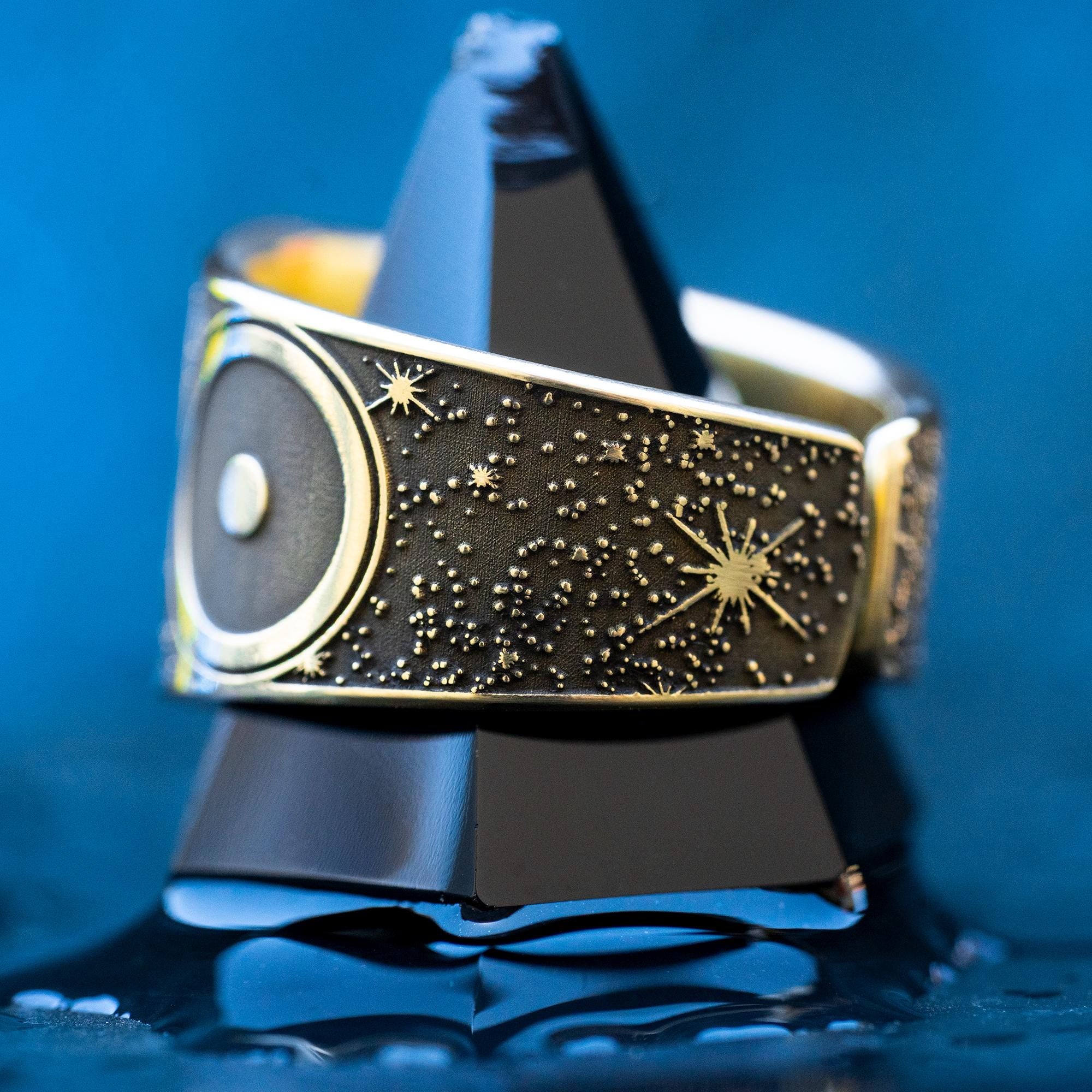 Goetia Sixth Pentacle of the Sun Ring: Kabbalah Magic Amulet Talisman
