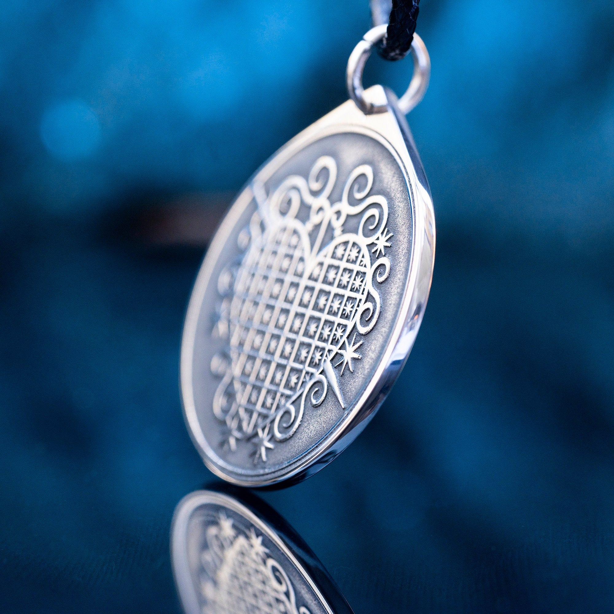 Mother Ezili Danto Pendant: Vodou Amulet Talisman, Fierce Love & Protection