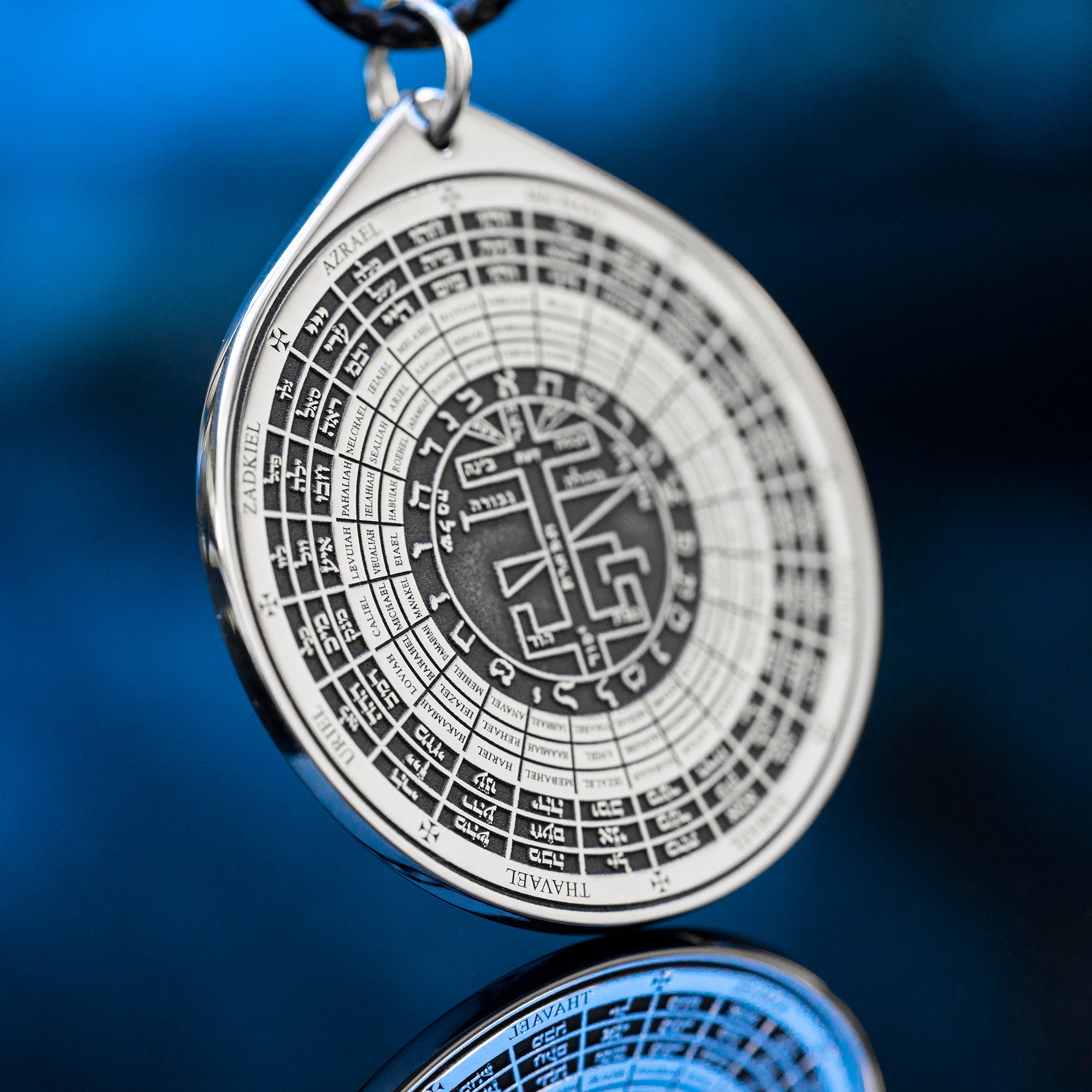72 Names of God Pendant: Kabbalah Seal of Solomon Amulet