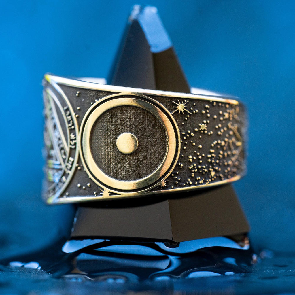 Goetia Sixth Pentacle of the Sun Ring: Kabbalah Magic Amulet Talisman