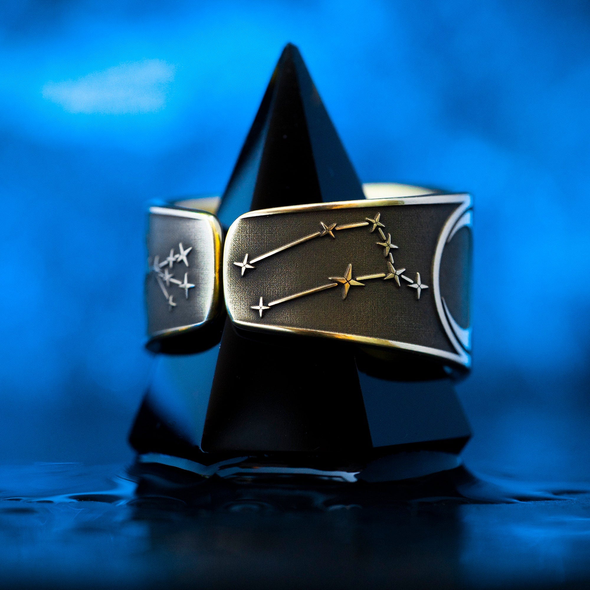 Lilith Seal Ring: Mother of Night Goddess, Kabbalah Talisman