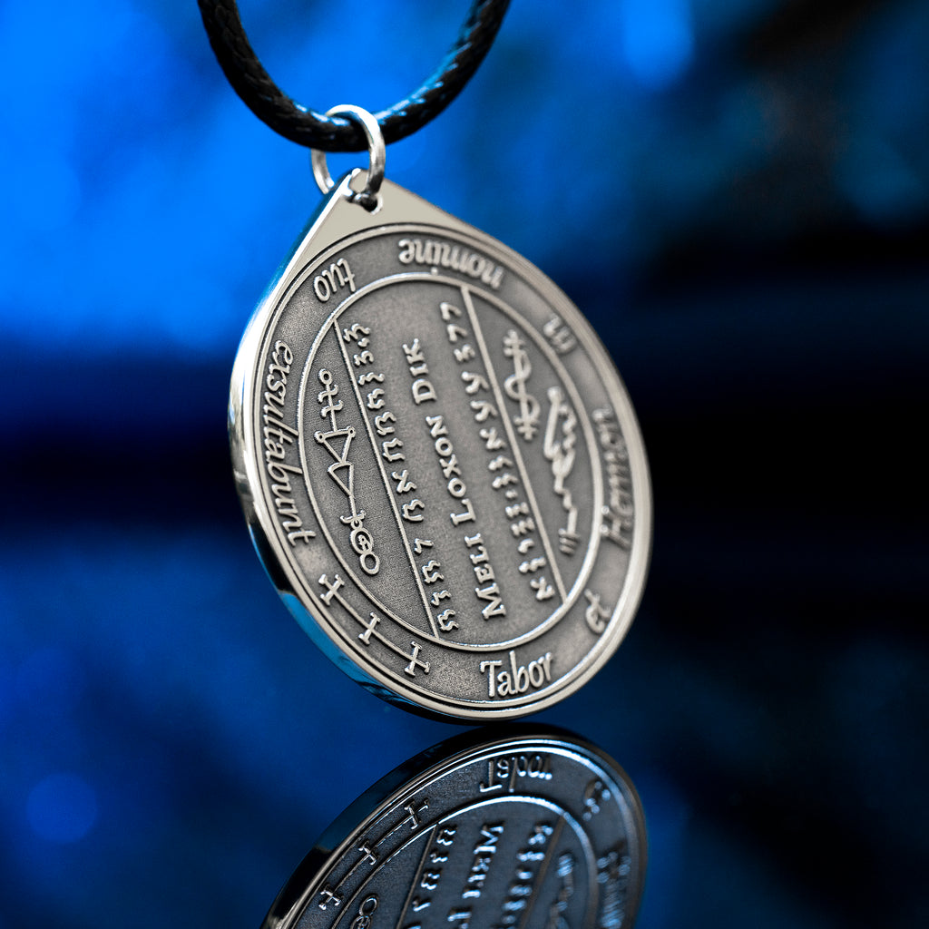 Jupiter Success Pentacle Pendant: Solomon Talisman for Successful Projects, Favorable Outcomes and Prosperity