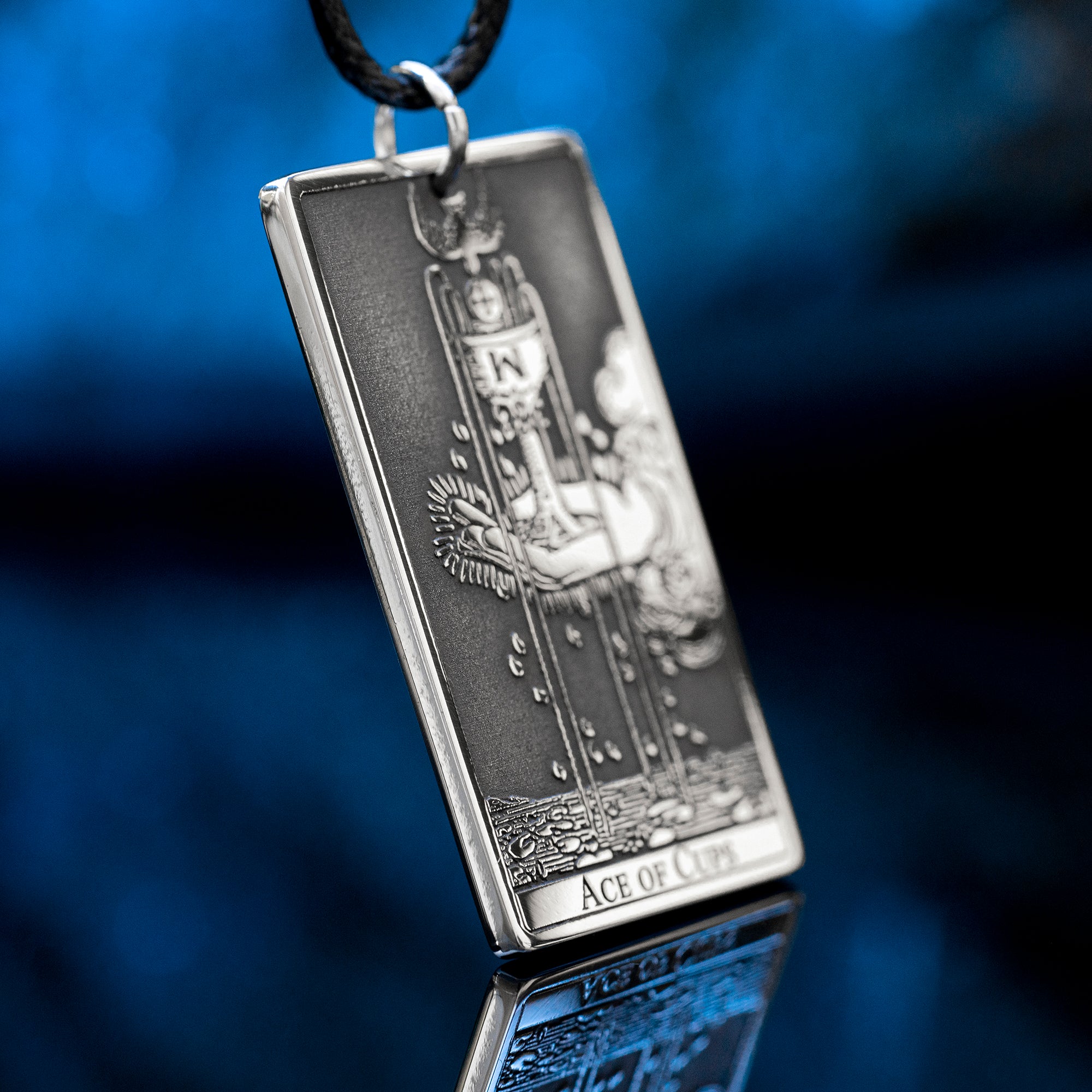 Ace of Cups Tarot Pendant