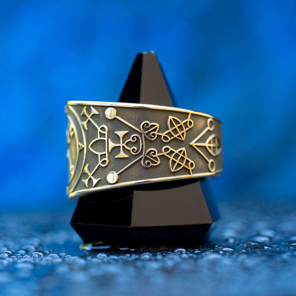 Bael Seal Ring: Demon of Invisibility, Concealment, Hidden Power, Ars Goetia Solomon Talisman