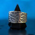 Azrael Seal Ring: Archangel of Transformation and Death, Solomon Kabbalah Goetia Talisman