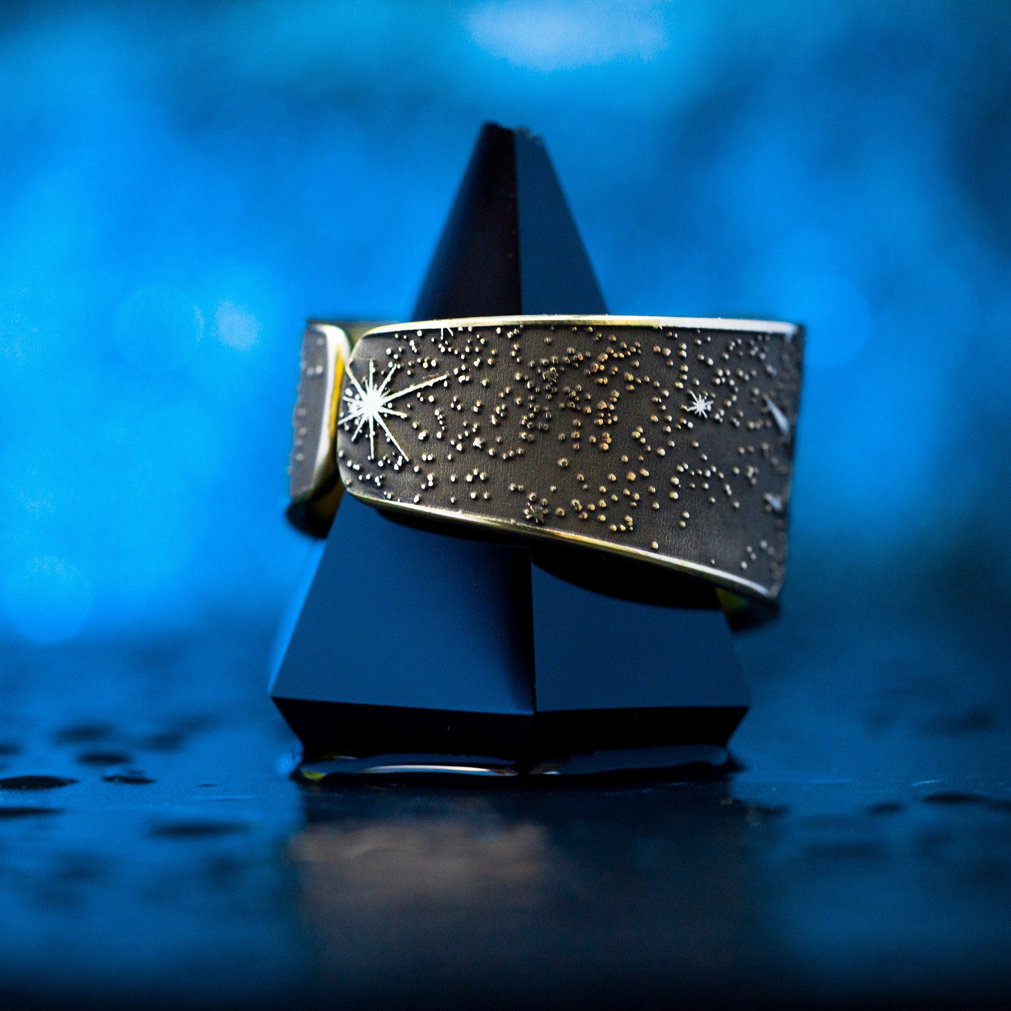 Archangel Zadkiel Seal of Solomon Ring: Kabbalah Talisman Amulet