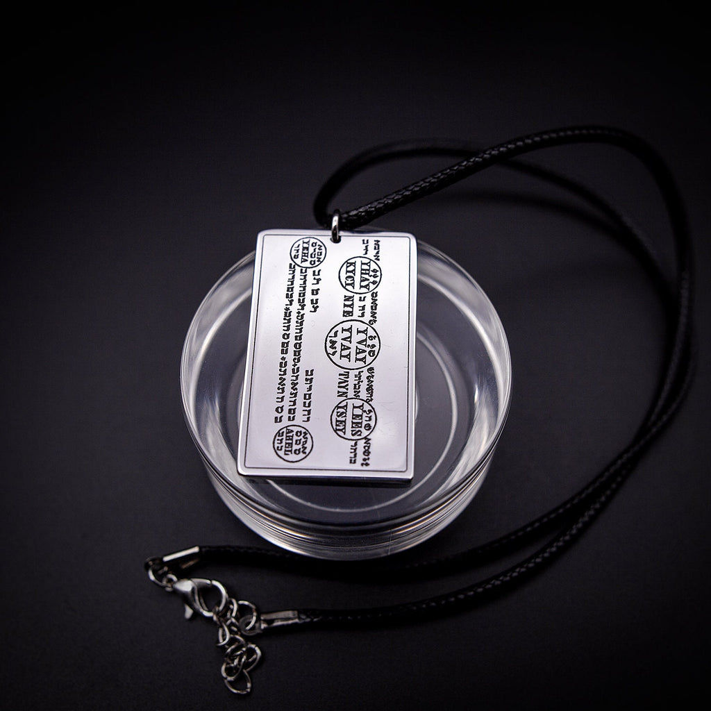 The Eleventh Table of Moses Spirits Amulet: Good Luck Treasure Talisman