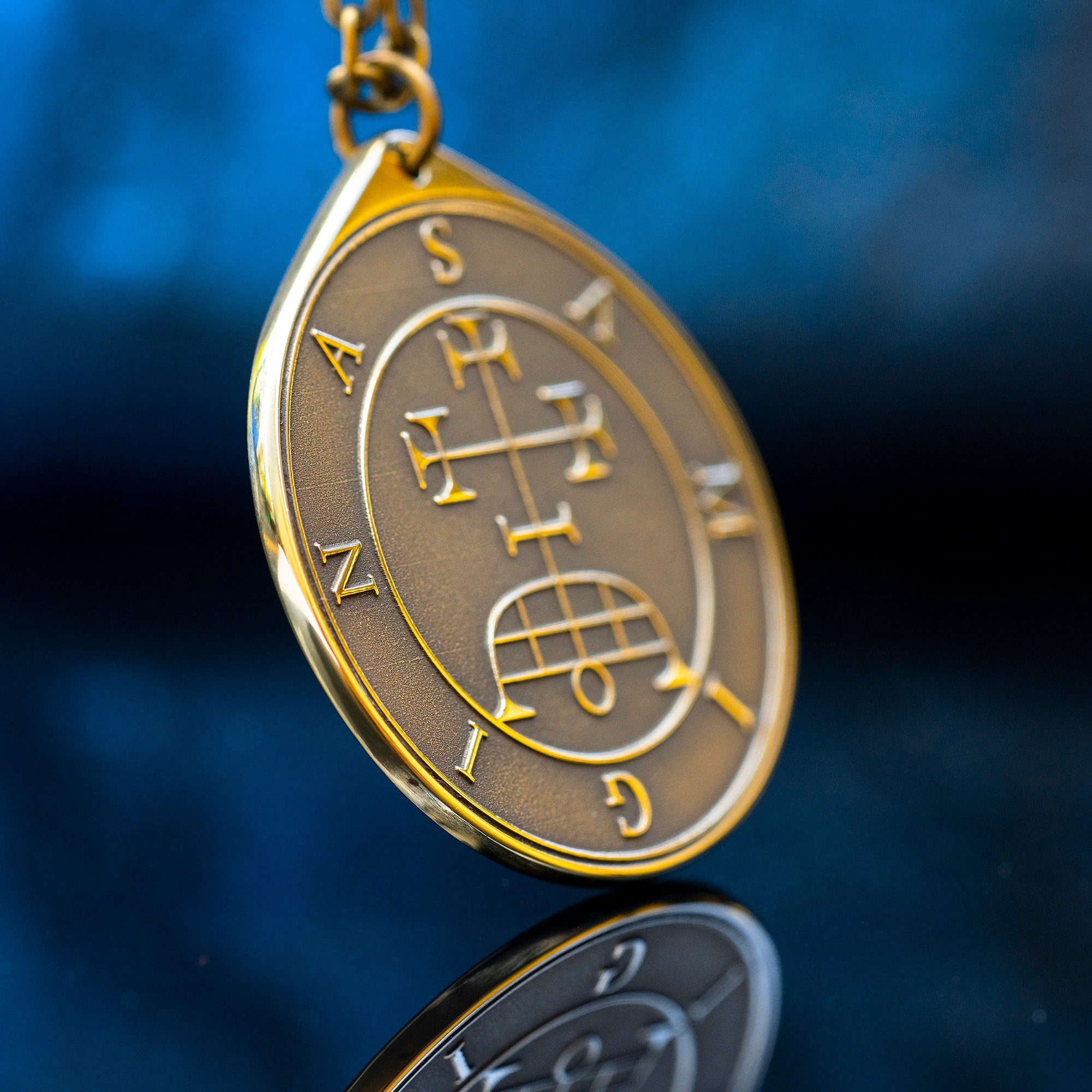 Samigina Seal Pendant: Lesser Key of Solomon Amulet