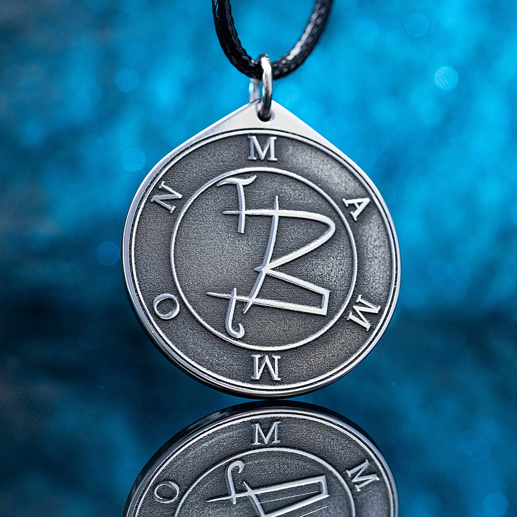 Mammon Seal Pendant: Lesser Key of Solomon Amulet