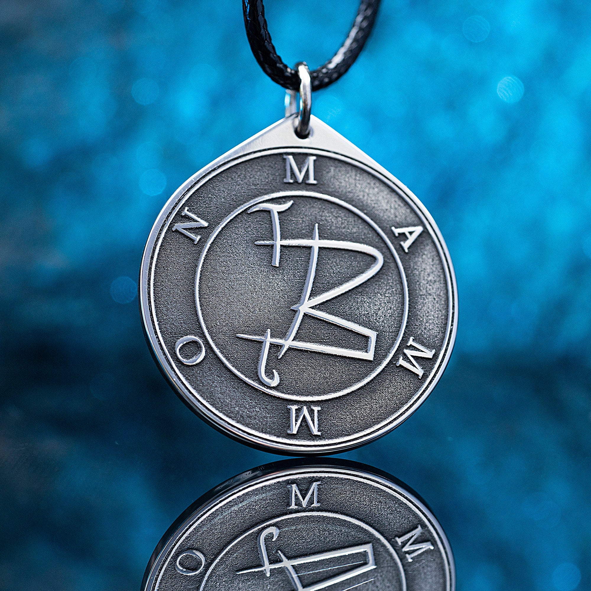 Mammon Seal Pendant: Lesser Key of Solomon Amulet