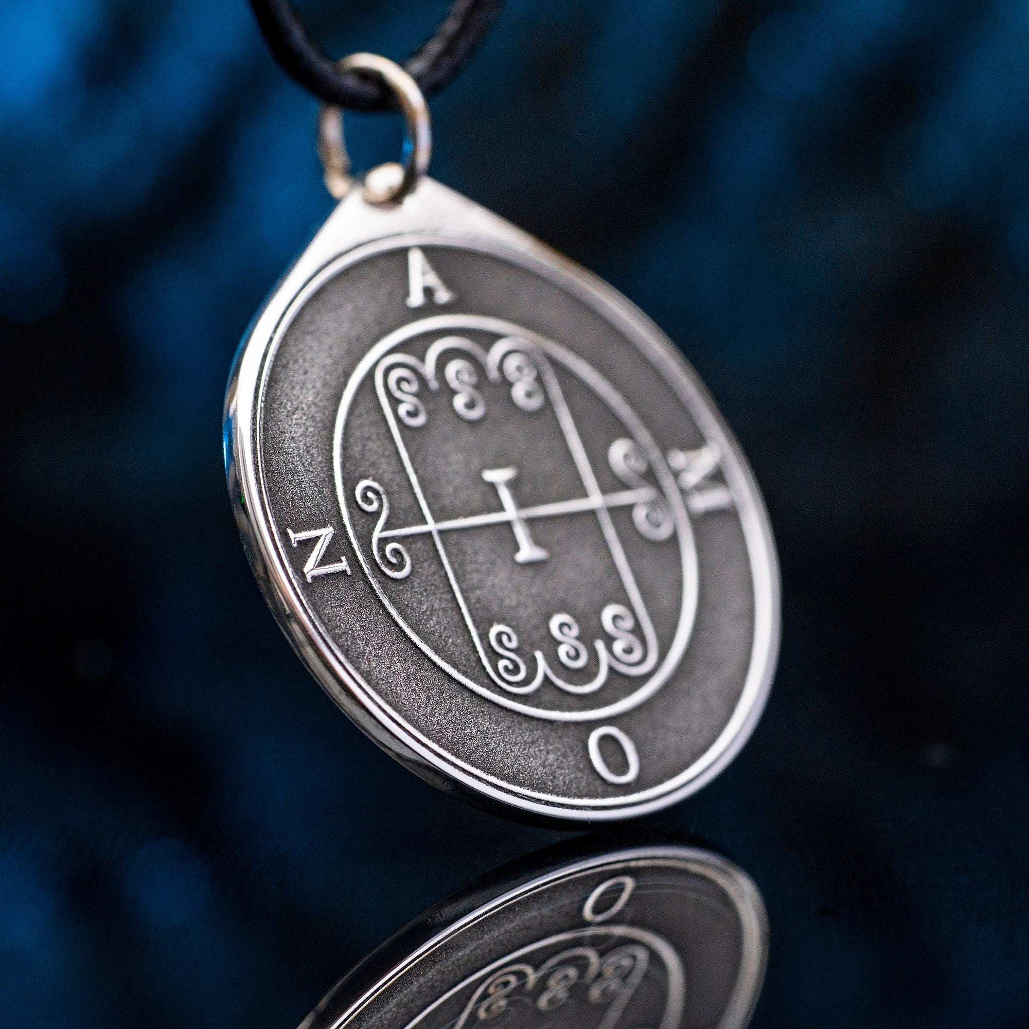 Amon Seal Amulet Pendant: Lesser Key of Solomon, Kabbalah Talisman