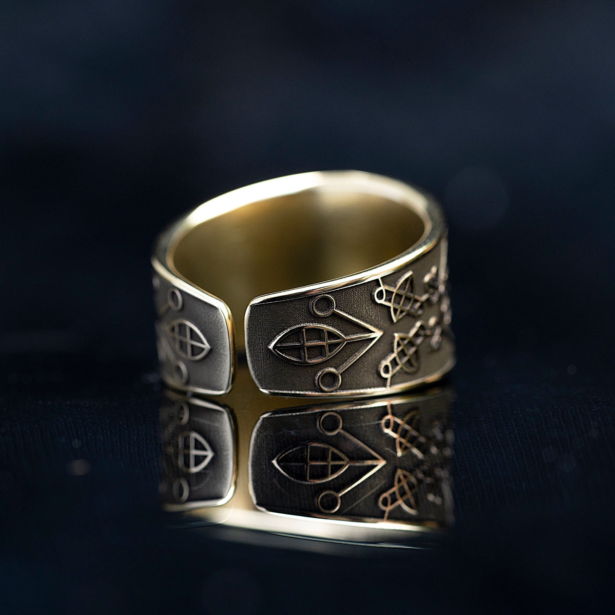 King Bael Brass Ring: Demon of Invisibility ans Shadow, Solomon kabbalah magic