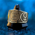 Goetia Third Pentacle of Venus Ring: Solomon Kabbalah Amulet Talisman