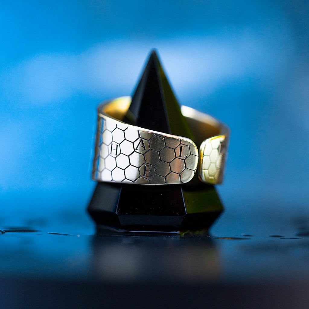 Enochian PELE Brass Ring