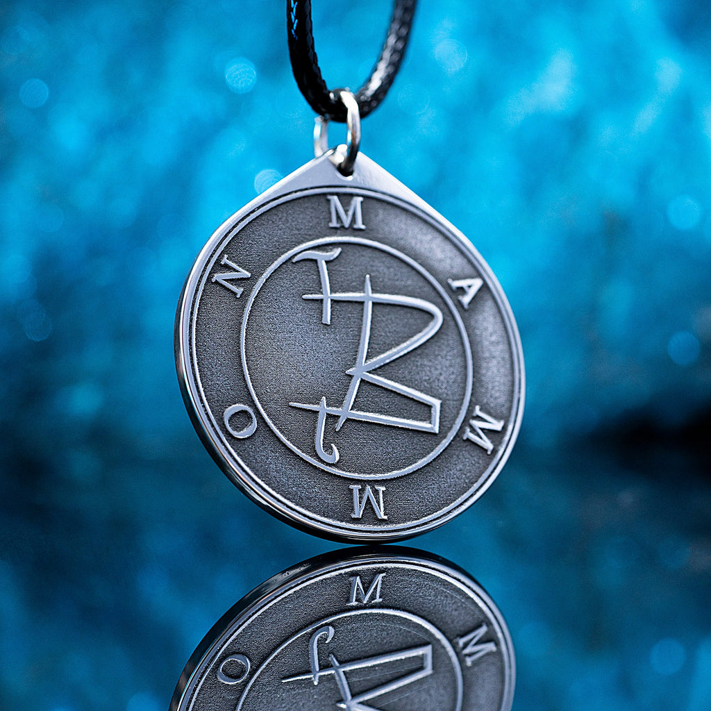 Mammon Seal Pendant: Lesser Key of Solomon Amulet