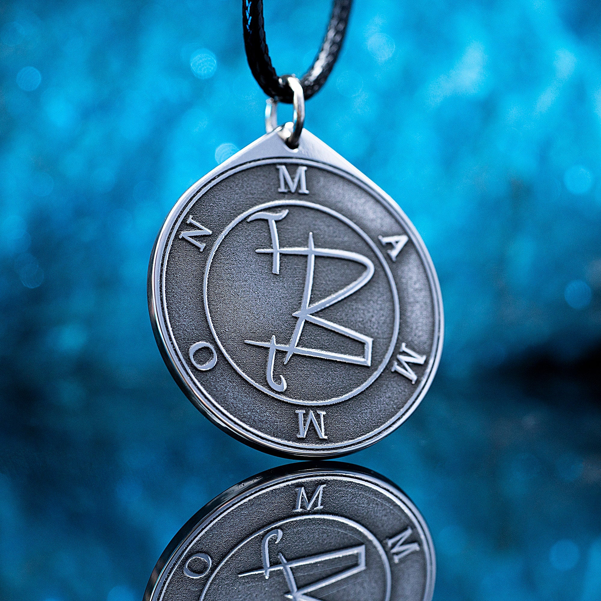 Mammon Seal Pendant: Lesser Key of Solomon Amulet