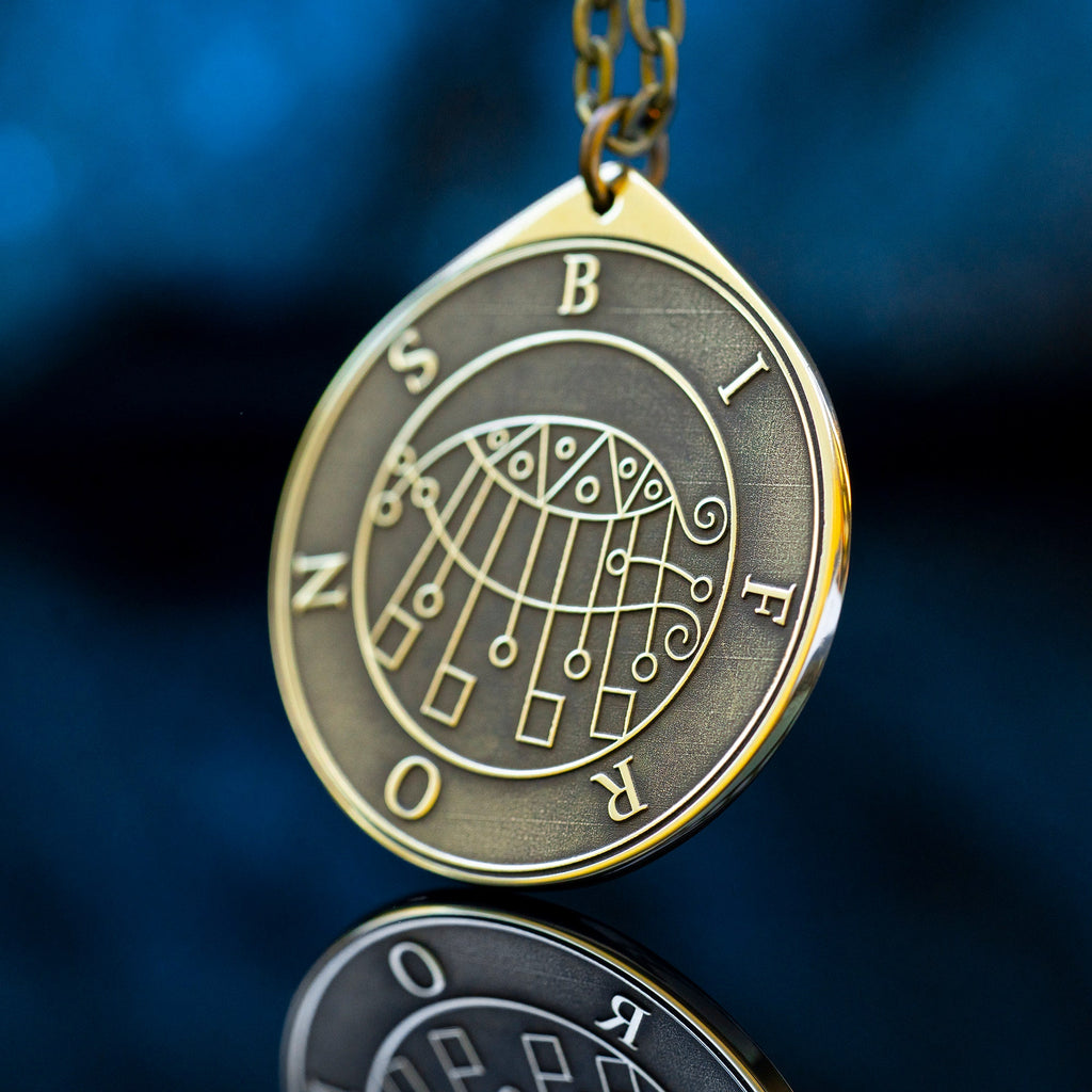 Earl Bifrons Seal Pendant: Lesser Key of Solomon Amulet