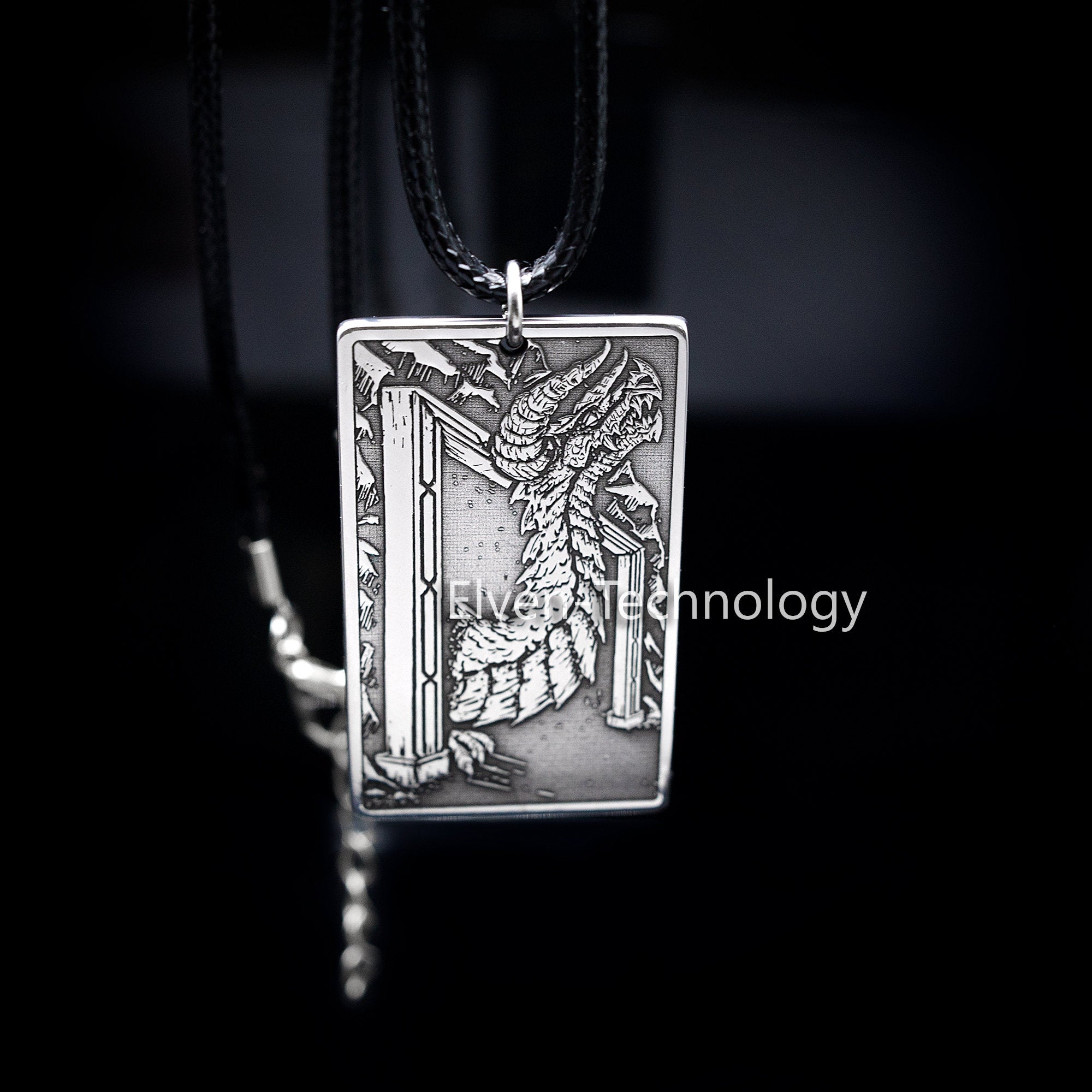 Uruz Rune for Raw Physical Power Celtic Dragon Elder Futhark Rune viking magic amulet kabbalah pendant talisman