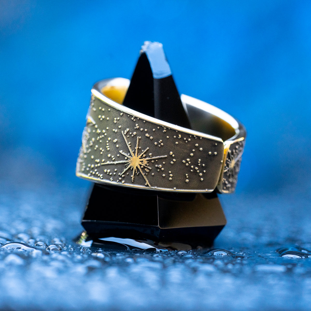 Sandalphon Ring: Angel of Prayer, Sacred Music, Divine Connection, Kabbalah Talisman Amulet Jewelry