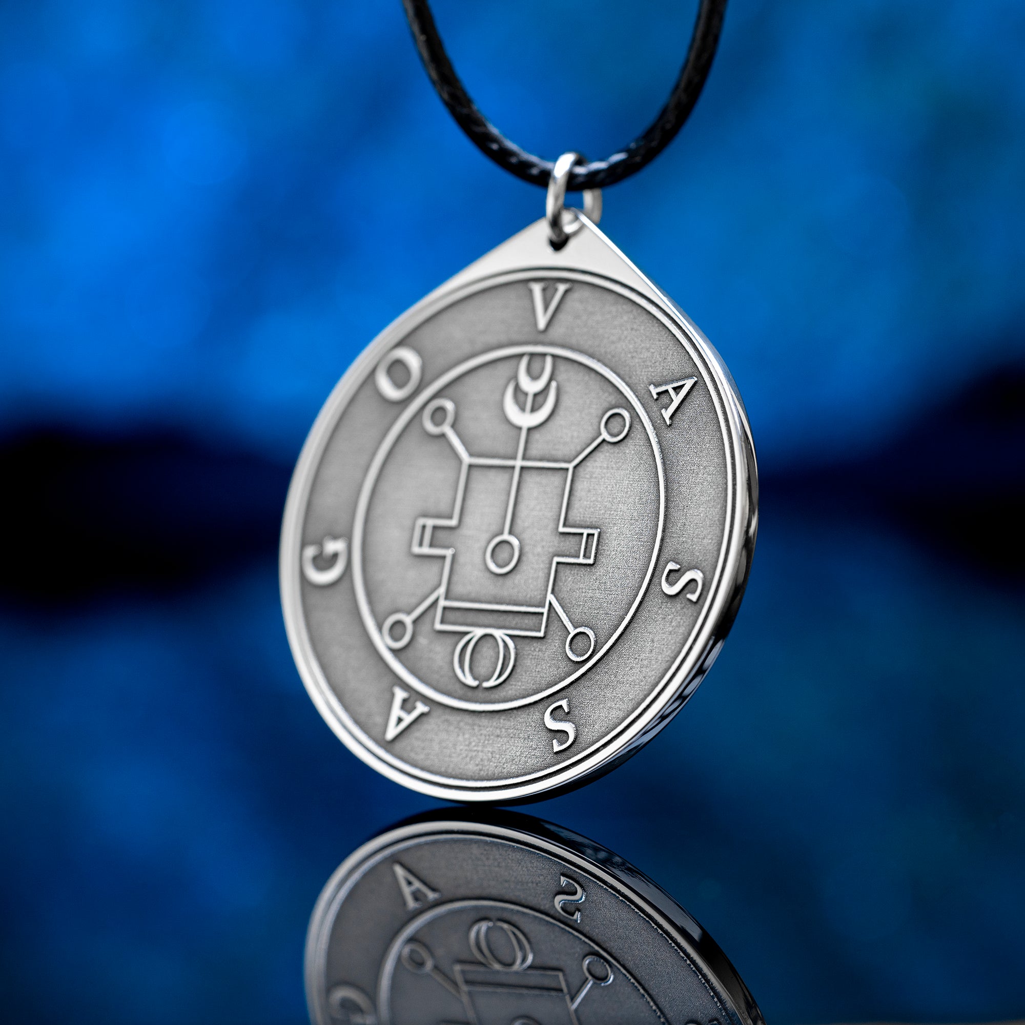 Vassago Seal Pendant: Demon of Prophecy, Hidden Things, Lost Knowledge, Ars Goetia Talisman