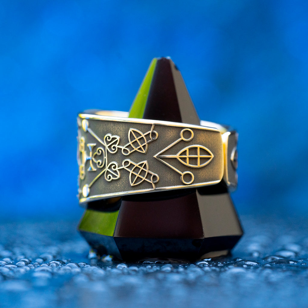Bael Seal Ring: Demon of Invisibility, Concealment, Hidden Power, Ars Goetia Solomon Talisman