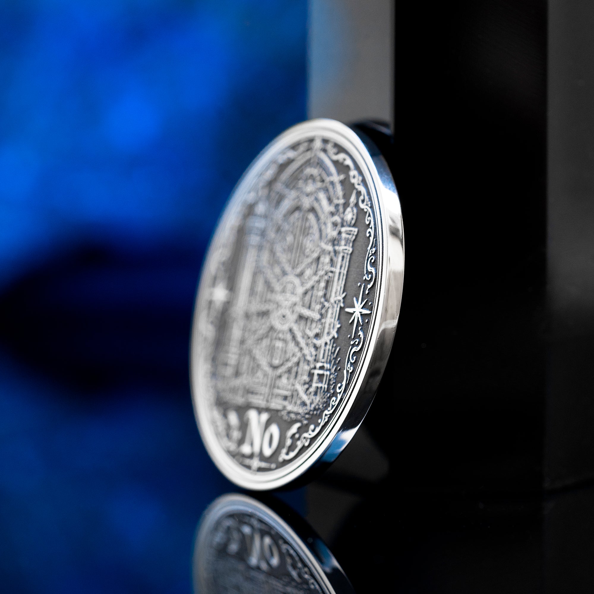 Portal Decision Coin: Yes No Oracle Flip Token, Open Gate Locked Door Talisman