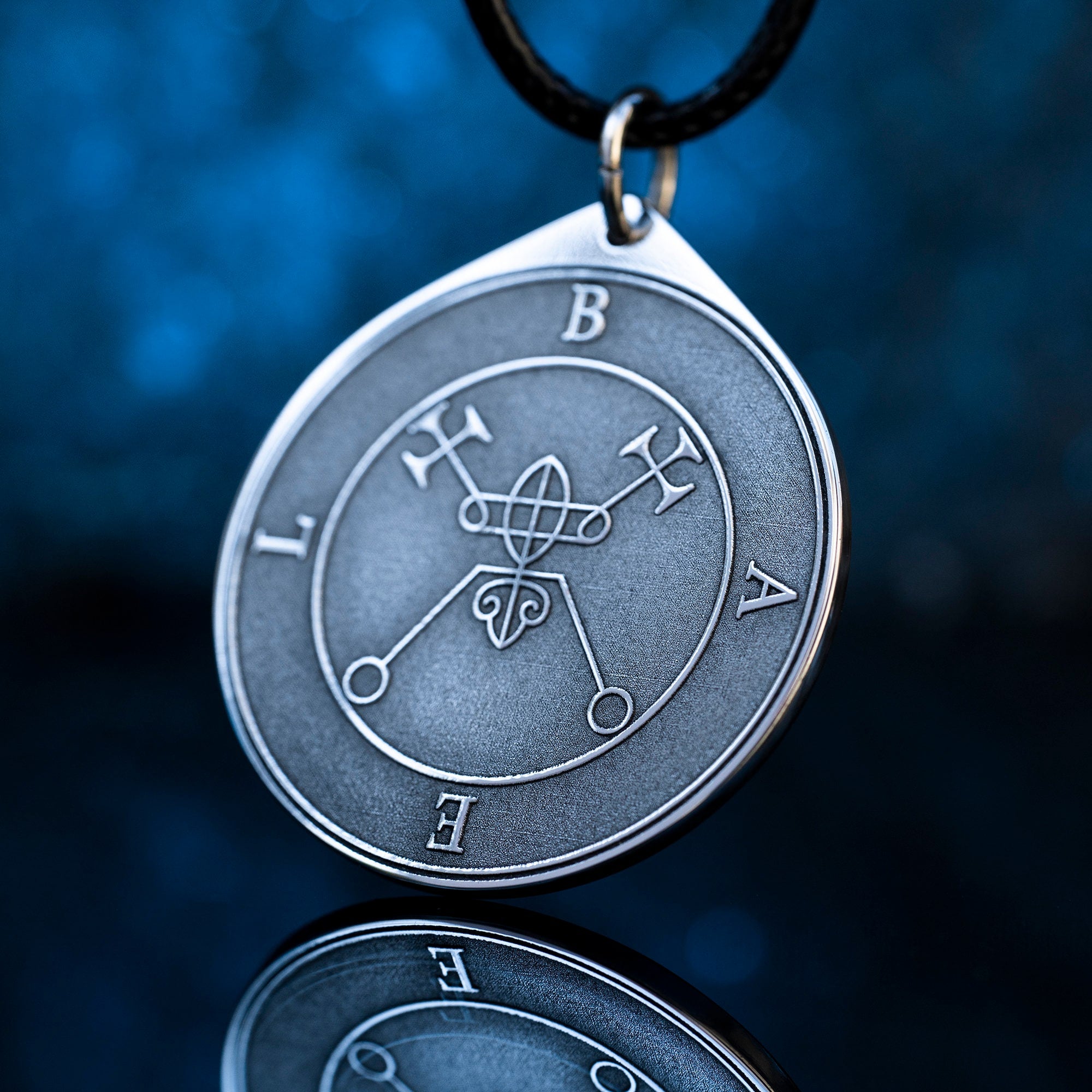 Bael Seal Pendant: Demon of Invisibility and Shifting Forms, Solomon Goetia Occult Talisman
