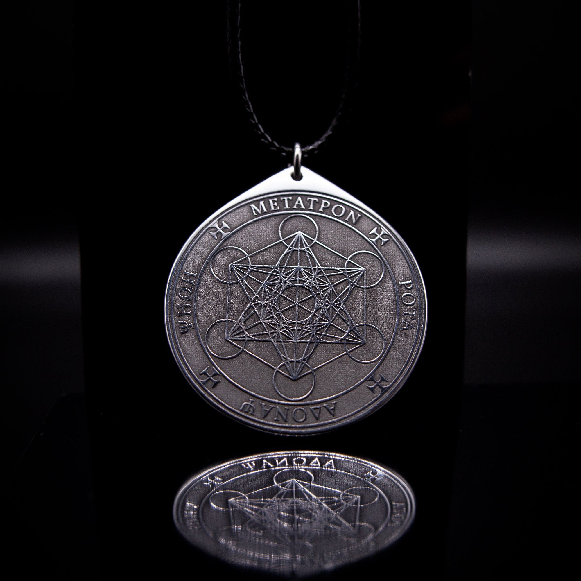 Archangel Metatron Angel of Life Seal solomon kabbalah amulet pendant magic occult goetia talisman